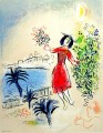 Baie de Nice contemporain Marc Chagall